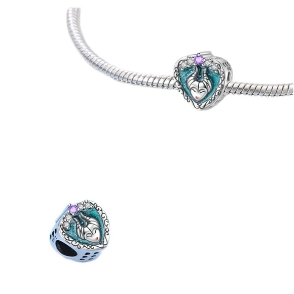 925 Sterling Silver Disney Inspired MALEFICENT Charm/Pendant - NWT - Picture 4 of 4